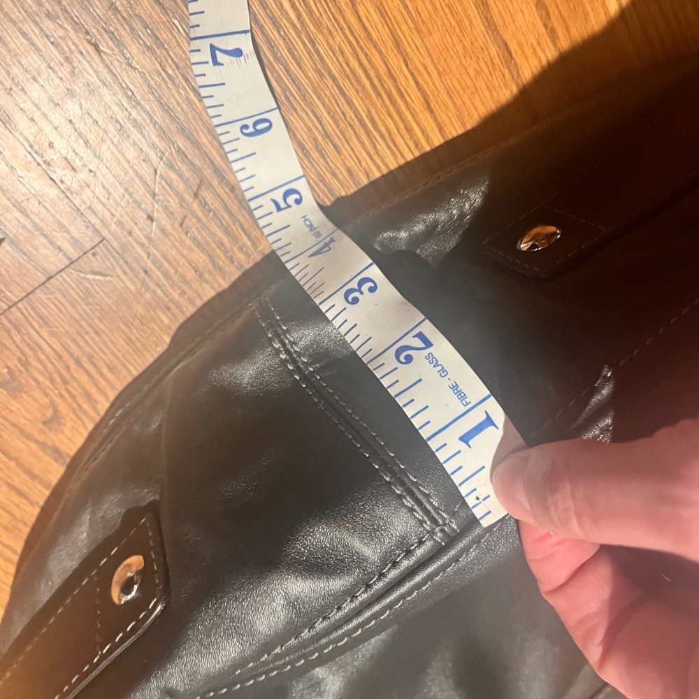 Authentic Coach Black Should bag soft leather - Picture 10 of 10